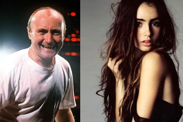 Phil Collins gt Lily Collins Autors: luvazhels Slaveno tēvu seksīgās meitas!!!