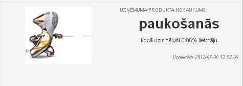 Paukoscaronanās Autors: Coop draugiem.lv "uzmini logo" 18. līmeņa atbildes