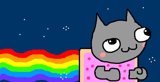 Tātad scaronis kaķis saucams... Autors: hariits Kaitinoši - Nyan cat ...
