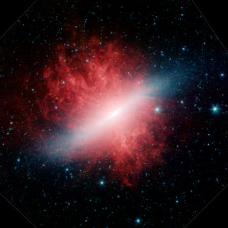 Cigāra Galaktika M82Cigāra... Autors: SkyClimber Skaistās Galaktikas