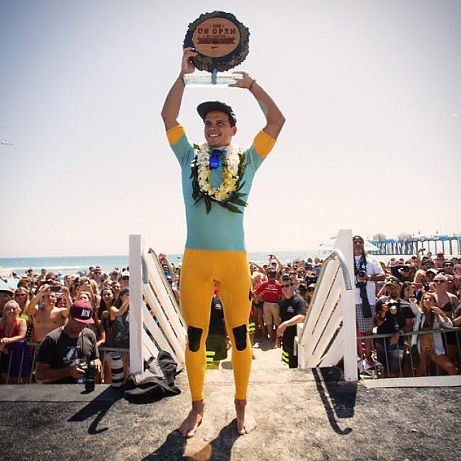 Uzvarētājs Džulians Vilsons... Autors: whosays US Open of Surfing 2012 uzvarētāji