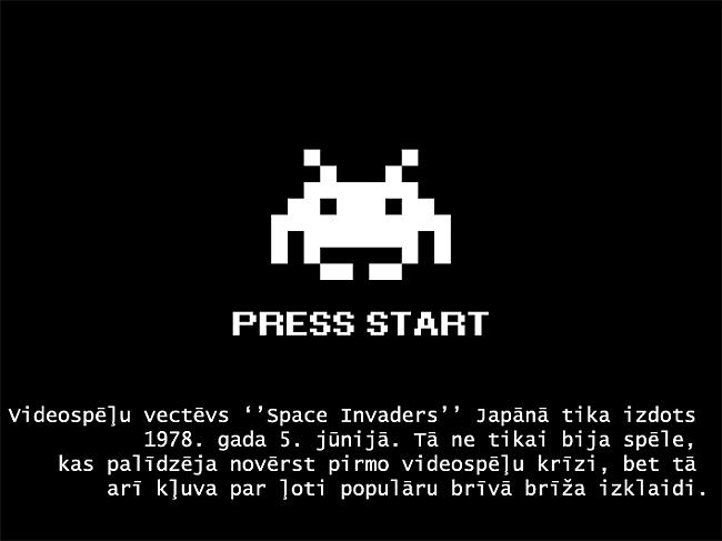  Autors: TRAYRON Videospēļu vēsture. Space Invaders.