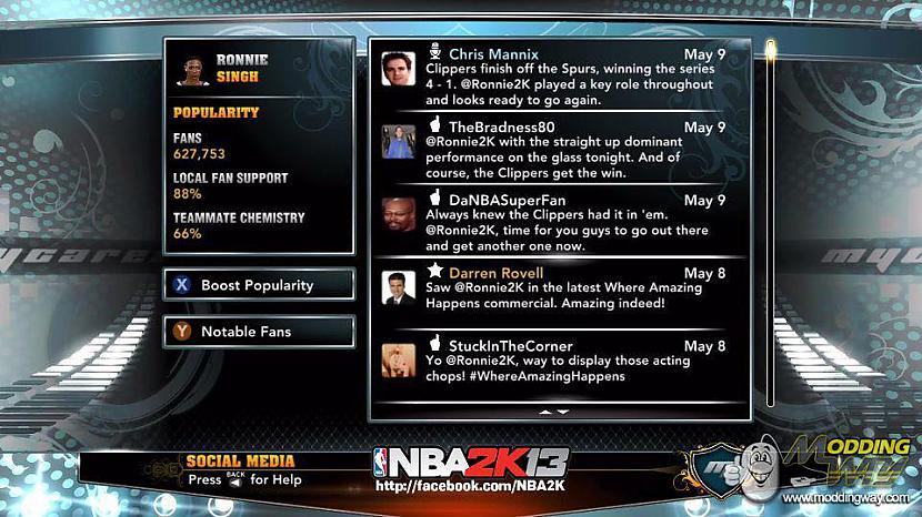 Social medija bus lielakas... Autors: Daddy Nba 2k13 is OUT!