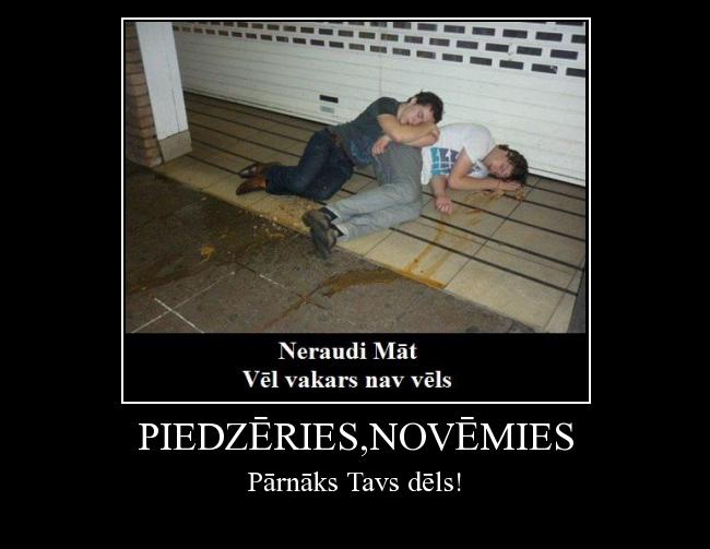  Autors: Nacionālists Piedzēries,novēmies