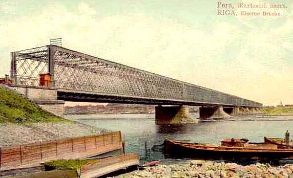 Un beidzot 1872 gadā uzceļ... Autors: PallMall Vēsture par Rīgas tiltiem