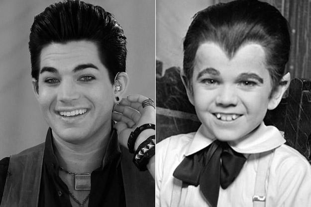 Adam Lambert un Eddie Munster Autors: Dnite Celeb look-alike