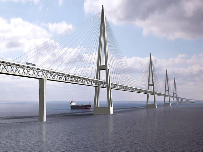 Fehmarn Belt Bridge Vācija... Autors: Chubijs Populārākie tilti pasaulē.