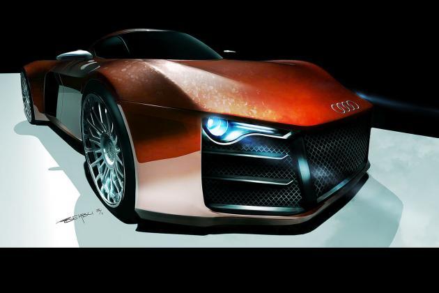  Autors: the13 Audi R10 Concept V10 Supercar