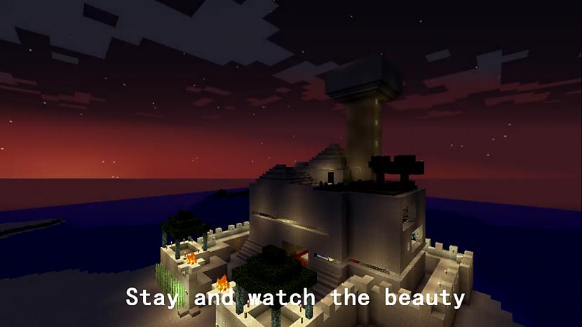  Autors: Creepymeow Minecraft Builds #1: Sandstone Castle / Mansion (CreepyMeow)
