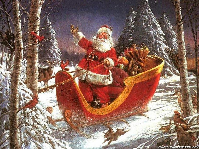 Bet laiks iet un mūsdienās mēs... Autors: Arizon 3 šokējoši fakti par Santa Klausu