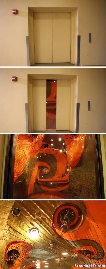Lifts kurscaron sākumā... Autors: davidoff15 9 Dīvainākie lifti pasaulē !