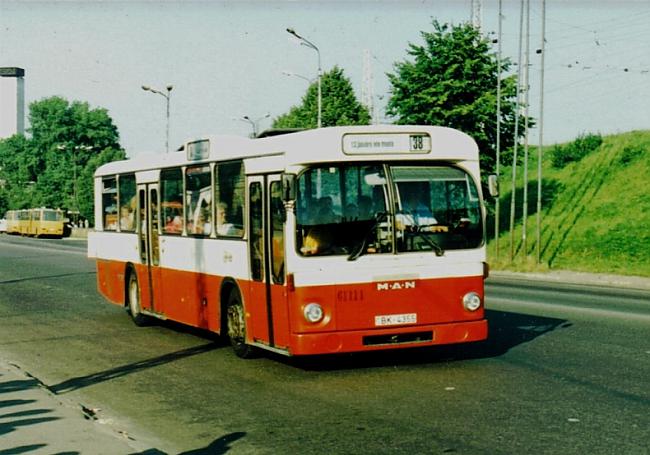 MAN SL200  Vācu ražotais... Autors: Fosilija Autobusi, kuri kursējā Rīgā (iespējams par kuriem Tu nezināji)