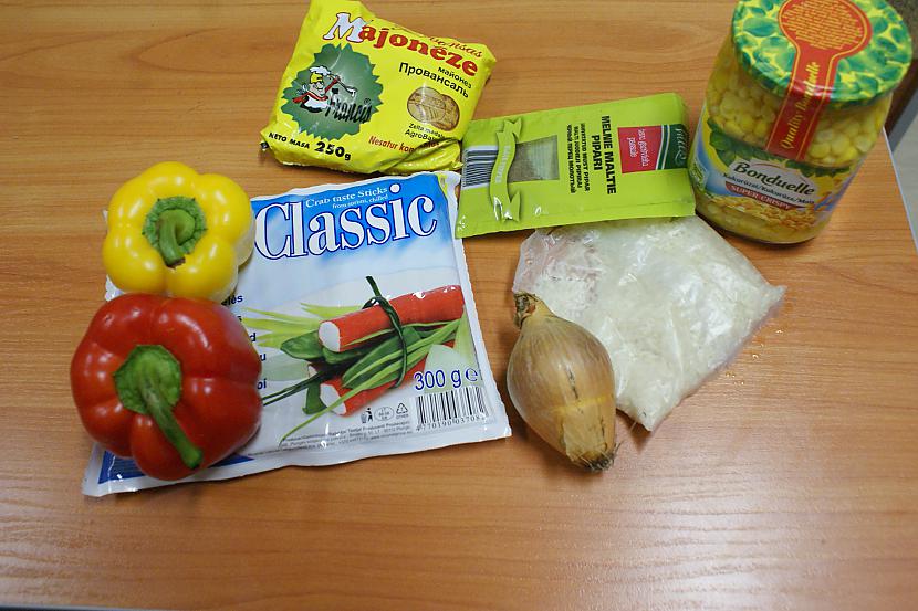 Salātiem vajadzēs1 1 paciņu... Autors: zlovegood Krabju salāti vulgaris (superviegli)