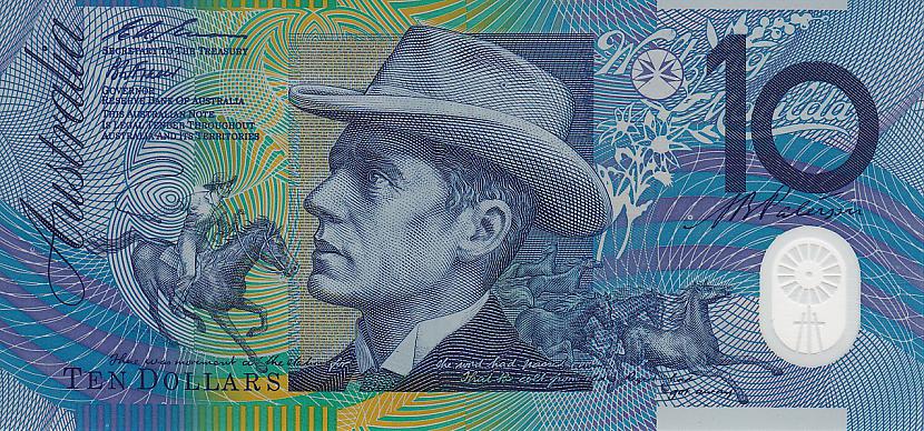 Austrālijas 10 dolāru banknoti... Autors: Moonwalker 30 megafakti (3. daļa)