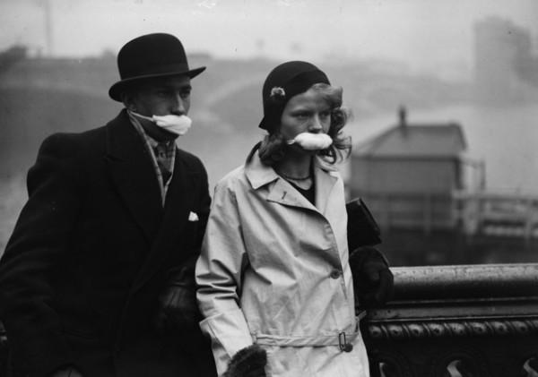 1932 gadā maskas sāka dažkārt... Autors: Moonwalker Kā izārstēt gripu?