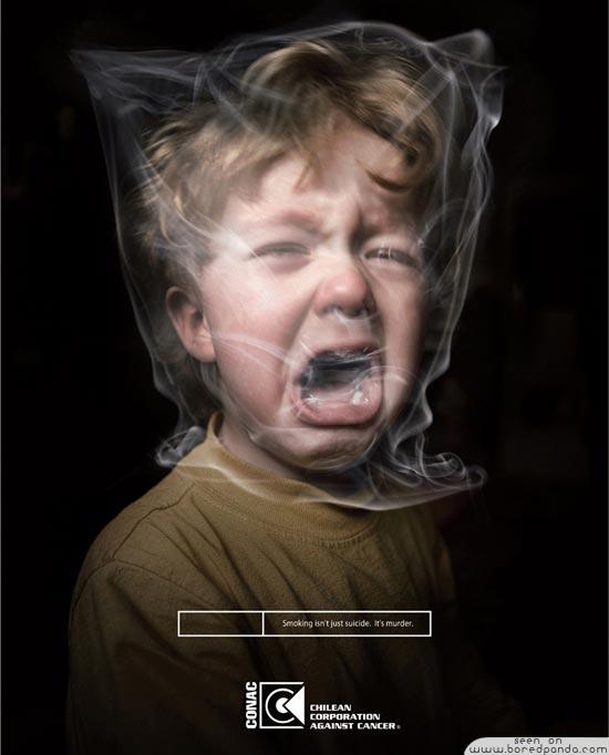 Smēķēscaronana nav tikai... Autors: Fosilija Labākās pretsmēķēšanas reklāmas