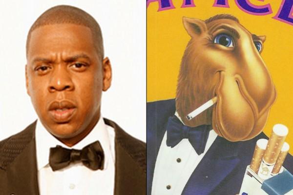 JayZ un Joe Camel Autors: druvalds Multfilmu tēli kas līdzīgi mūziķiem