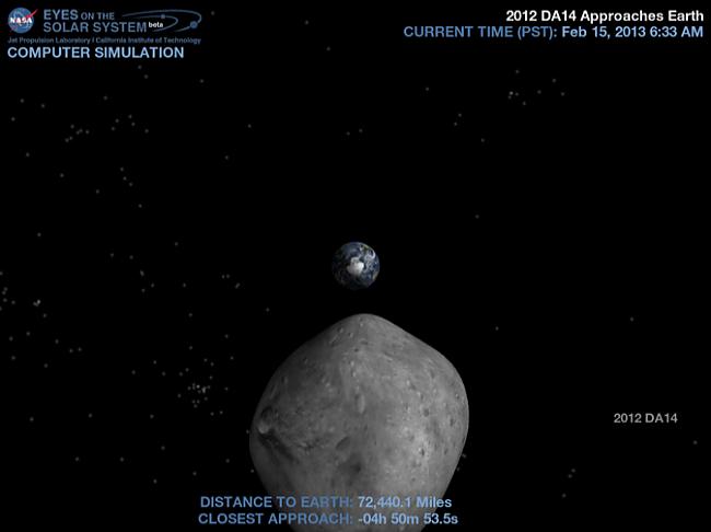 Scaroneit ... Autors: Ben4iks 2012 DA14 asteroīds