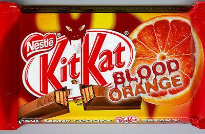 Sarkano apelsīnu garscarona Autors: nomeuu Kit Kat fanāti - Jums jādodās uz Japānu!