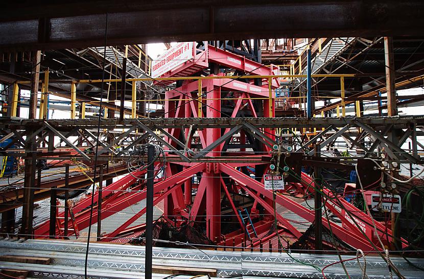 scaronādies izskatās platforma... Autors: Fosilija Pasaules tirdzniecības centra būvniecība.