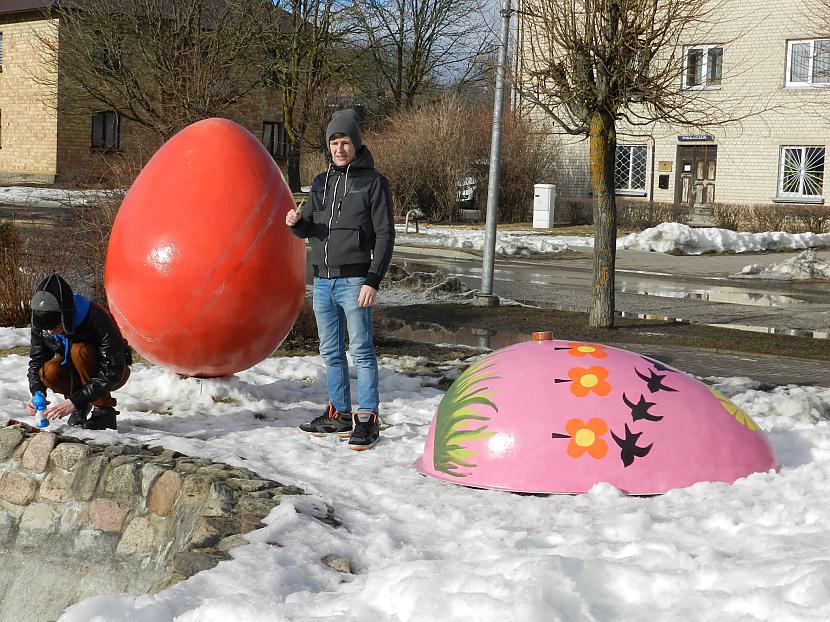 Novietojam olas pilsētā Autors: rezidents Brocēnu brīvprātīgie jaunieši