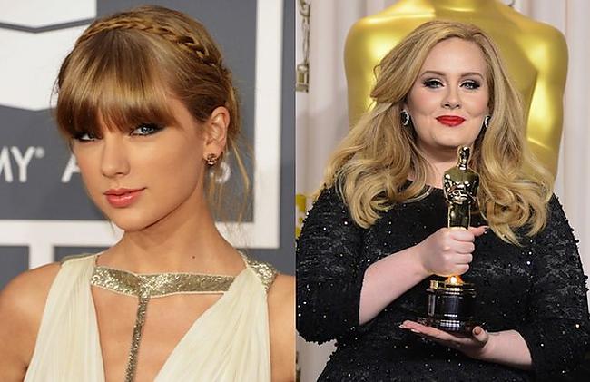 Taylor Swift ir 23 Adele ir 24 Autors: iFamous Slavenības kuras dzimušas vienā gadā.