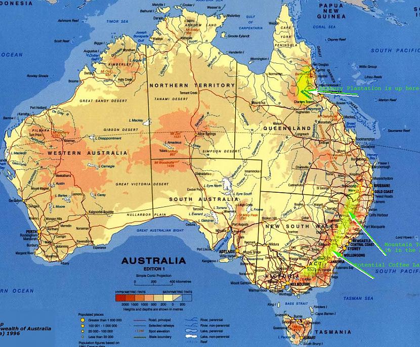 Austrālijas karte Autors: ernestsful Ceļojums uz Austrāliju:)