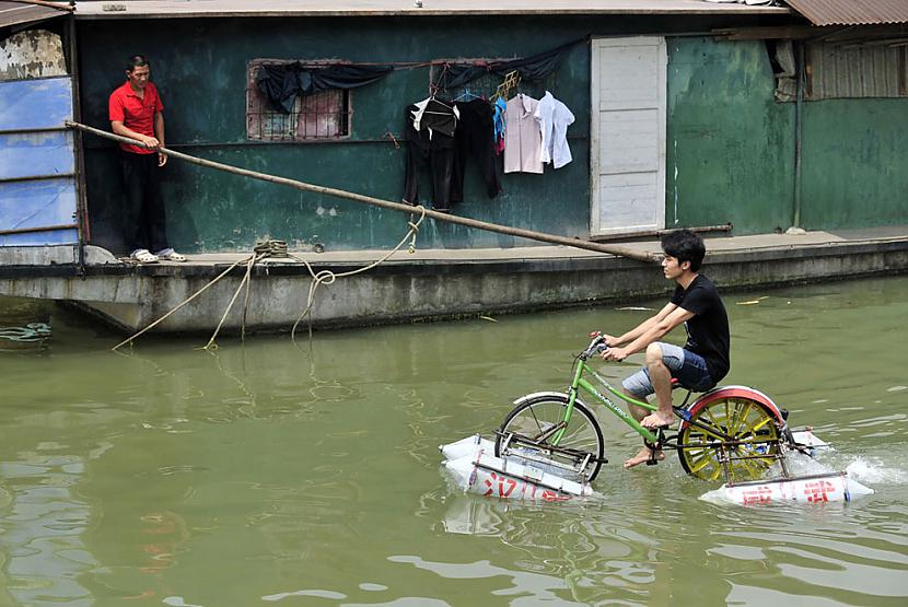 Ūdens velosipēds Foto... Autors: Fosilija Ķīniešu DIY