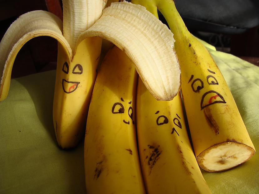 sagriezt un apzīmēt Autors: Fosilija Ko darīt ar banānu? (ĪSTO)