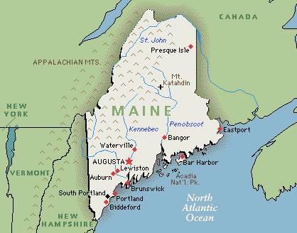 Maine ir vienīgā valsts kuras... Autors: kinder69 Faktiņi.