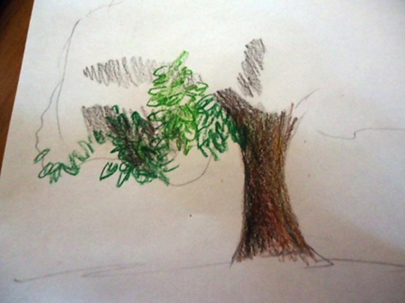 Nu tā mēs turpinām Autors: almazza Kā izkrāsot koku (bildes, apraksts)