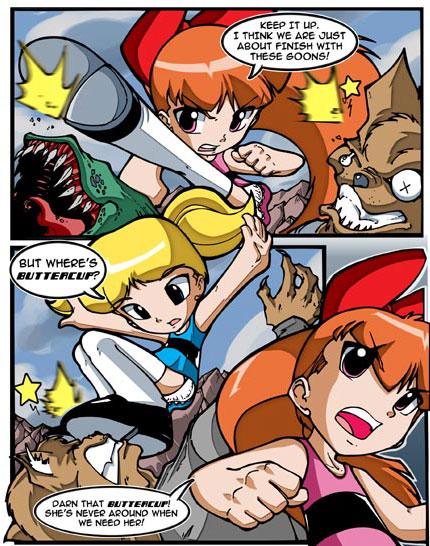  Autors: Sortmegusta Powerpuff Girl Doujinshi - 1 Daļa