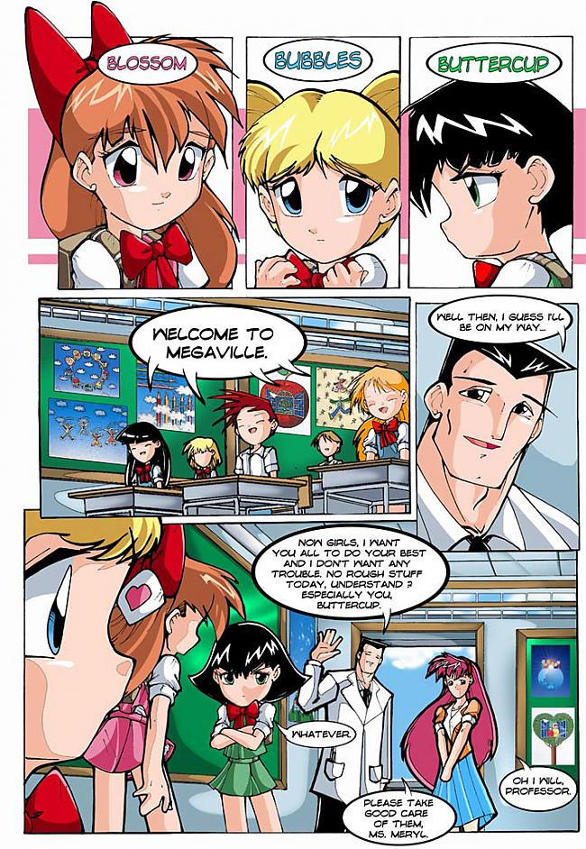  Autors: Sortmegusta Powerpuff Girl Doujinshi - 1 Daļa