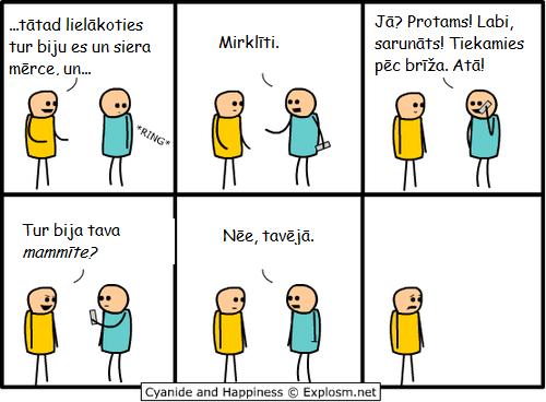  Autors: SOF1JA Aukstai naktij ar Cyanide and Happiness