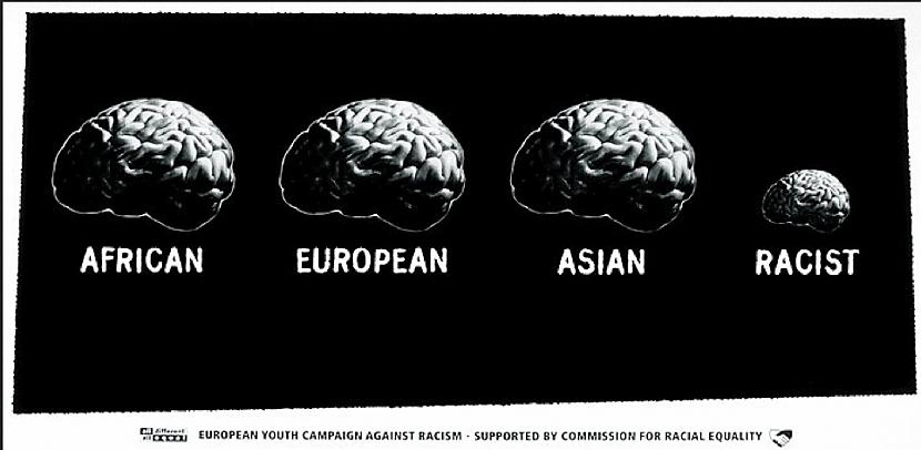  Autors: Fosilija Reklāmas pret rasismu