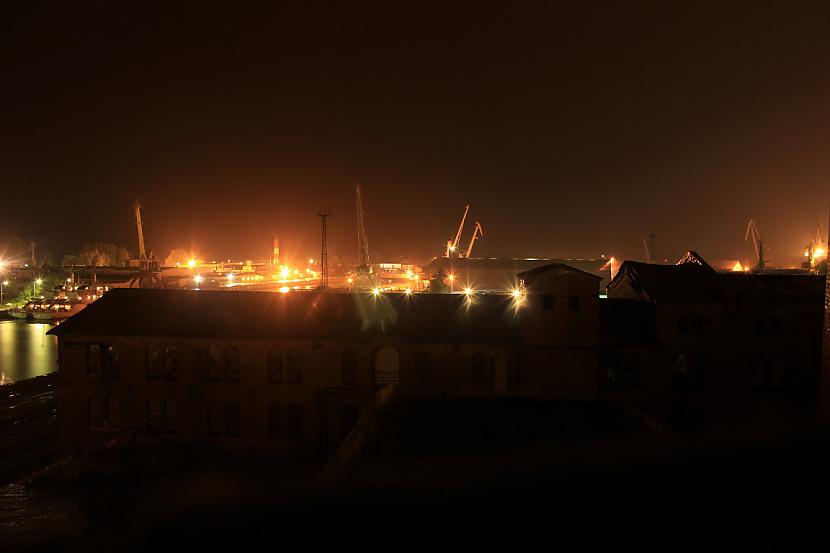  Autors: kpot Liepāja - Tirdzniecības kanāls naktī
