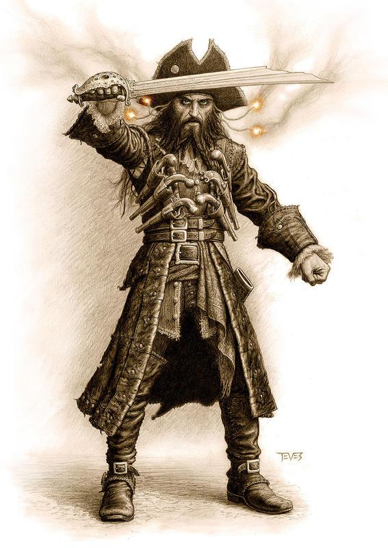 1718 gada maijā Tečs izveidoja... Autors: Cepumugludeklis Slavenais pirāts - Melnbārdis.