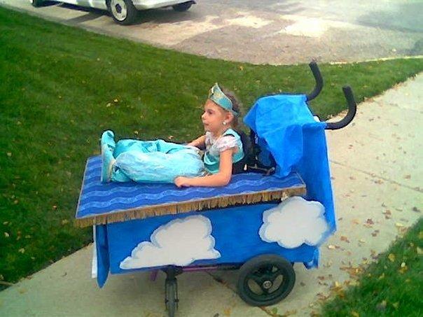 Princese nbspJasmīna un... Autors: Fosilija Pārsteidzoš Helovīnu kostīms 12 gadus vecai meitenei ap ratiņkrēslu.