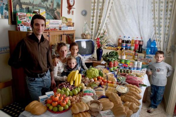 ItālijaManco ģimene nbspnedēļā... Autors: Raziels Ko apēd nedēļā