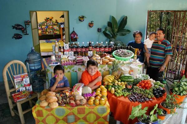 Meksika Kazalesu ģimene nedēļā... Autors: Raziels Ko apēd nedēļā