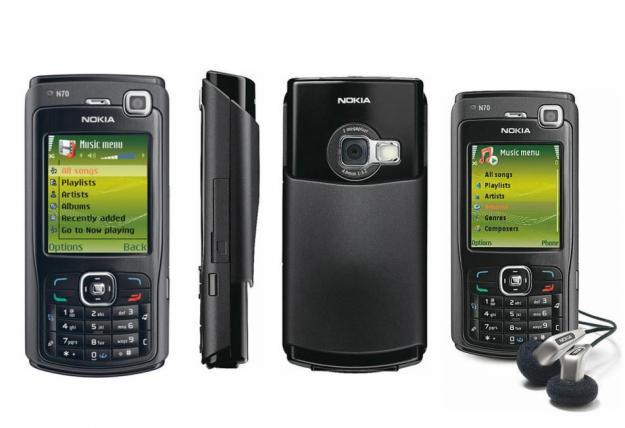 Nokia N70Scaronausmīgi lēns... Autors: Fosilija Mani bijušie telefoni + īss novērtējums.