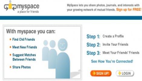 Myspace tika dibināts 2003gadā... Autors: ČOPERS Internets kādreiz