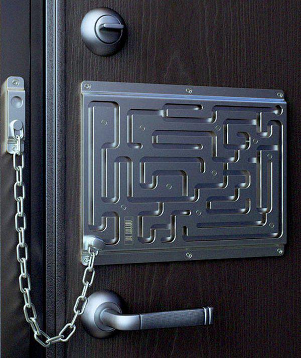 Durvju slēdzene labirints Autors: Werkis2 Izgudrojumi - jēdzīgi un nejēdzīgi.