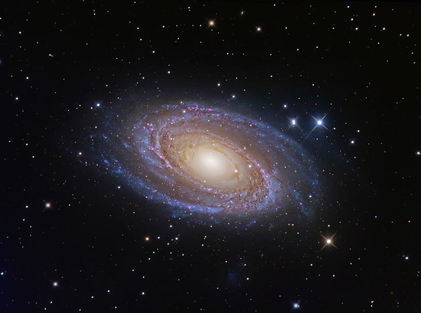 Bodes galaxRemastered sērija... Autors: Fosilija Astro bildes