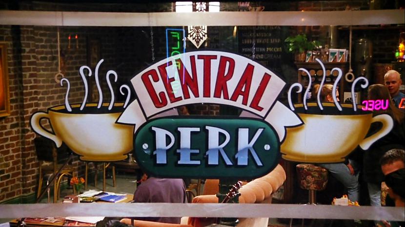 Central Perk kafejnīca... Autors: marsins13 10 Fakti par seriālu ''Draugi''