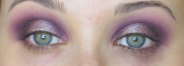  Autors: originalsnosaukums D.I.Y. MakeUp: Purple glitter makeup Tutorial