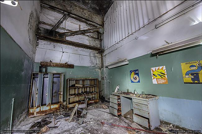 Uzrauga istabanbsp Autors: kaashis Rūpnīca Černobiļā