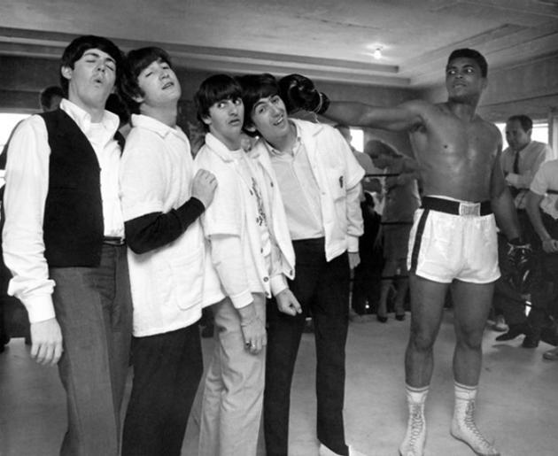 The Beatles ar Muhammad Ali Autors: GanjaGod Retas, vēsturiskas bildes 2. daļa