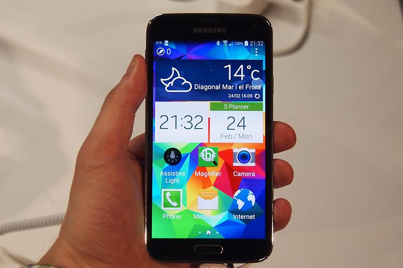 Galaxy S5 protams darbojas uz... Autors: Laciz Galaxy S5 ir klāt!