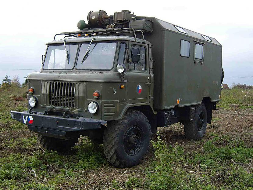 GAZ66 66 tika ražots no 1964... Autors: blackaceking Populārākās padomju kravas automašīnas